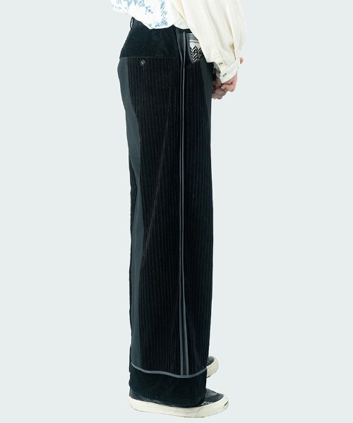 masterkey（マスターキー）の「mp12384- EDGING-PT スラックスパンツ（スラックス・メンズ・ホワイト/グレー・2/1）」の16枚目の写真