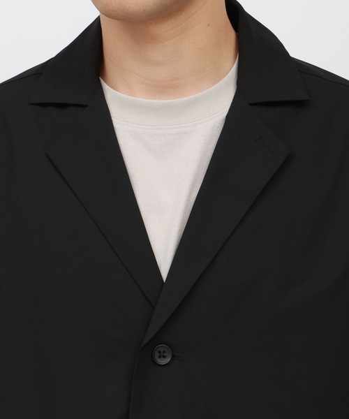LAKOLE(ラコレ)の「【接触冷感】EASYシャツジャケットT半袖<PARK by LAKOLE>/117017(シャツ/ブラウス・メンズ・ブラック/ライトグリーン・MEDIUM/LARGE/X-LARGE)」の10枚目の写真