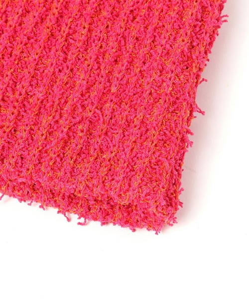 niko and...（ニコアンド）の「オリジナルミックスカラーワッチ（ニットキャップ/ビーニー・レディース・ピンク/アイボリー/ブラック・FREE）」の7枚目の写真