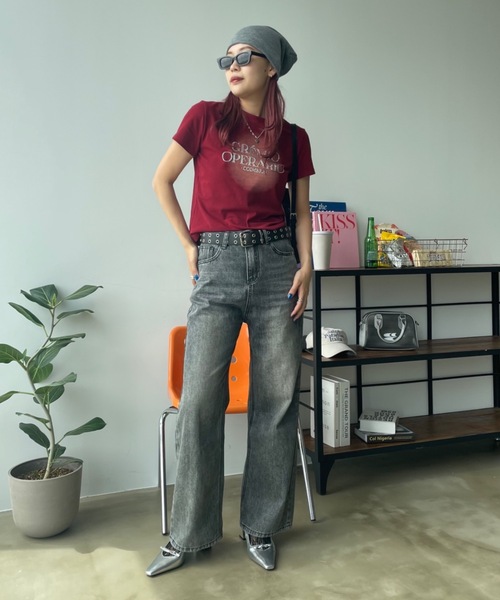 SHAGGIE（シャギー）の「ヴィンテージルーズデニムパンツ