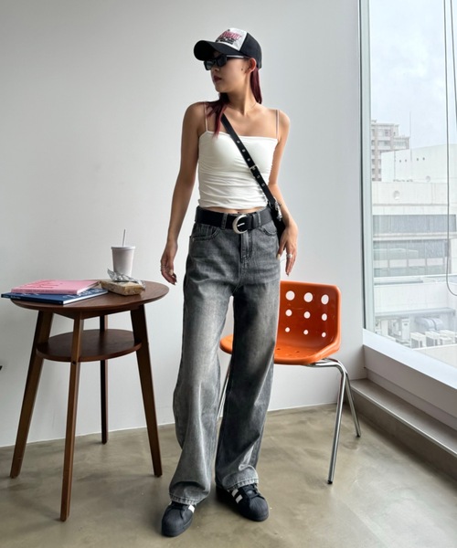 SHAGGIE（シャギー）の「ヴィンテージルーズデニムパンツ