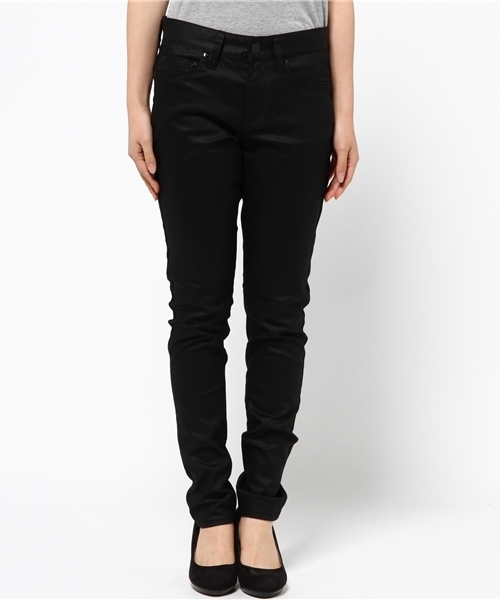 robbem（ロベム）の「【robbem】コーティングデニム（デニムパンツ・レディース・ネイビー/ブラック・25/24）」の11枚目の写真