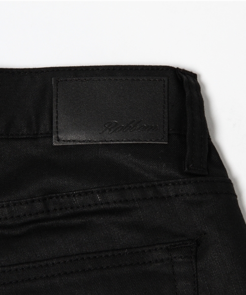 robbem（ロベム）の「【robbem】コーティングデニム（デニムパンツ・レディース・ネイビー/ブラック・25/24）」の9枚目の写真