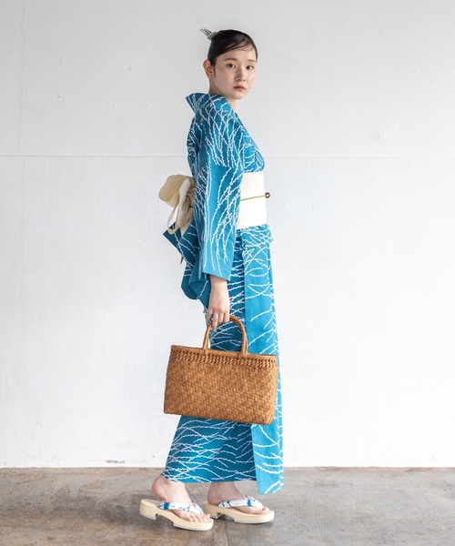 去年完売！ゆかた館グレース　水色 特選ゆかた – ゆかた館グレース