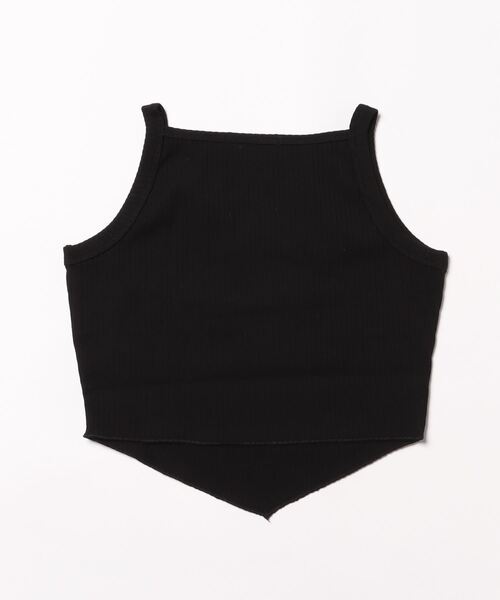 by LOVEiT（バイラビット）の「ふっくらテレコキャミ（キャミソール・キッズ・オフホワイト/ターコイズブルー/ブラック・140cm/160cm/120cm/130cm/150cm）」の13枚目の写真