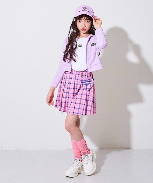 by LOVEiT（バイラビット）の「ふっくらテレコキャミ（キャミソール・キッズ・オフホワイト/ターコイズブルー/ブラック・140cm/160cm/120cm/130cm/150cm）」の5枚目の写真