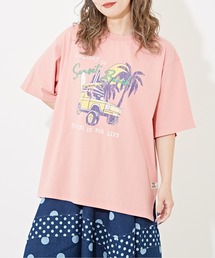 CUBE SUGAR（キューブシュガー）の「OE天竺ロゴプリントビッグTシャツ（Tシャツ/カットソー・メンズ）」