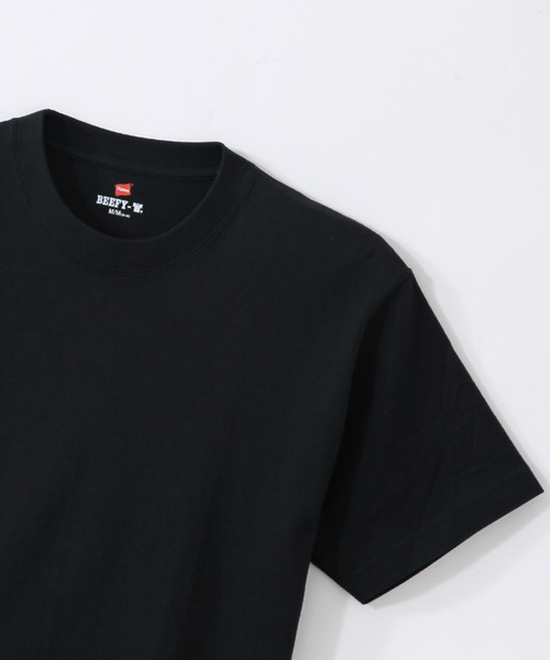 HANES（ヘインズ）の「【HANES/ヘインズ】誕生50周年記念カラー有り　 BEEFY/ビーフィー　無地パックTシャツ　 BEEFY-T（Tシャツ/カットソー・メンズ・ブラック/ホワイト/ブルー系その他/ライトイエロー/フューシャピンク/ライトオレンジ系・XL/L/M/S）」の10枚目の写真