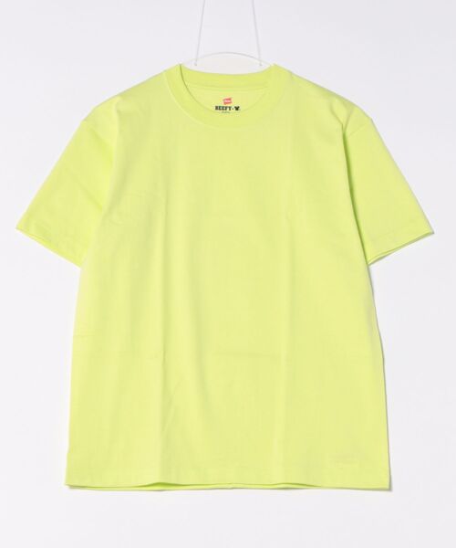 HANES（ヘインズ）の「【HANES/ヘインズ】誕生50周年記念カラー有り　 BEEFY/ビーフィー　無地パックTシャツ　 BEEFY-T（Tシャツ/カットソー・メンズ・ブラック/ホワイト/ブルー系その他/ライトイエロー/フューシャピンク/ライトオレンジ系・XL/L/M/S）」の16枚目の写真