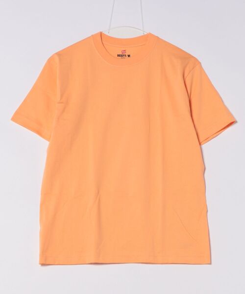 HANES（ヘインズ）の「【HANES/ヘインズ】誕生50周年記念カラー有り　 BEEFY/ビーフィー　無地パックTシャツ　 BEEFY-T（Tシャツ/カットソー・メンズ・ブラック/ホワイト/ブルー系その他/ライトイエロー/フューシャピンク/ライトオレンジ系・XL/L/M/S）」の18枚目の写真