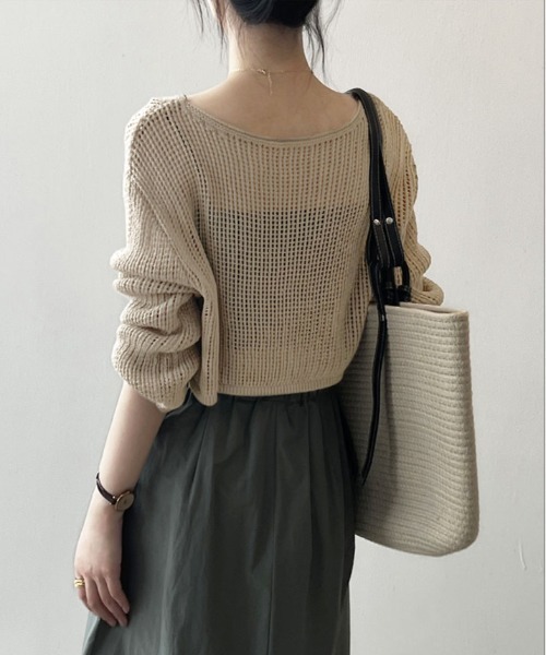 sunrays × journal standard クロシェニット　Mサイズ sunrays × journal standard クロシェニット Mサイズ