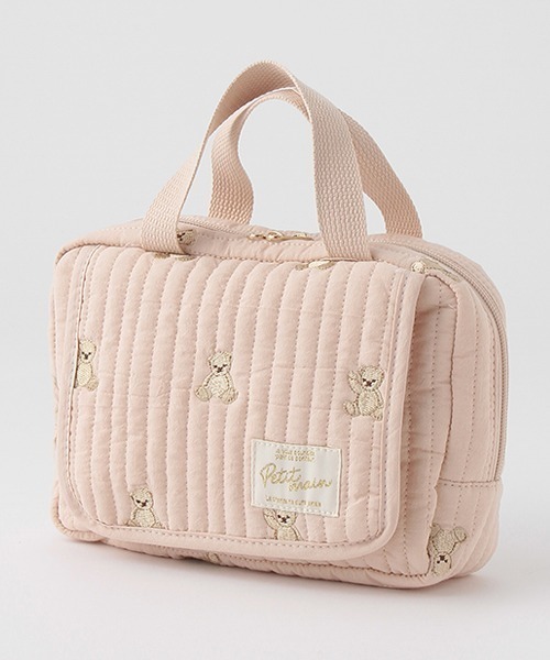 petit main（プティマイン）の「【抗菌防臭】マルチケース（その他ベビー用品・キッズ・ベージュ/アイボリー/ライトピンク・FREE）」の3枚目の写真