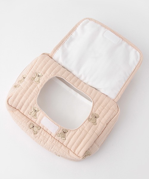 petit main（プティマイン）の「【抗菌防臭】マルチケース（その他ベビー用品・キッズ・ベージュ/アイボリー/ライトピンク・FREE）」の5枚目の写真