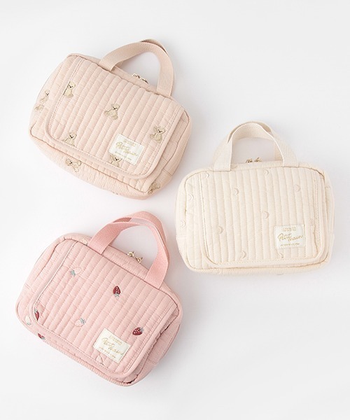 petit main（プティマイン）の「【抗菌防臭】マルチケース（その他ベビー用品・キッズ・ベージュ/アイボリー/ライトピンク・FREE）」の12枚目の写真