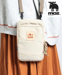 MOZ(モズ)多機能 軽撥水加工 アウトドアテイスト 斜め掛け スマホショルダーバッグ