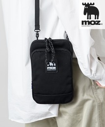 MOZ(モズ)多機能 軽撥水加工 アウトドアテイスト 斜め掛け スマホショルダーバッグ