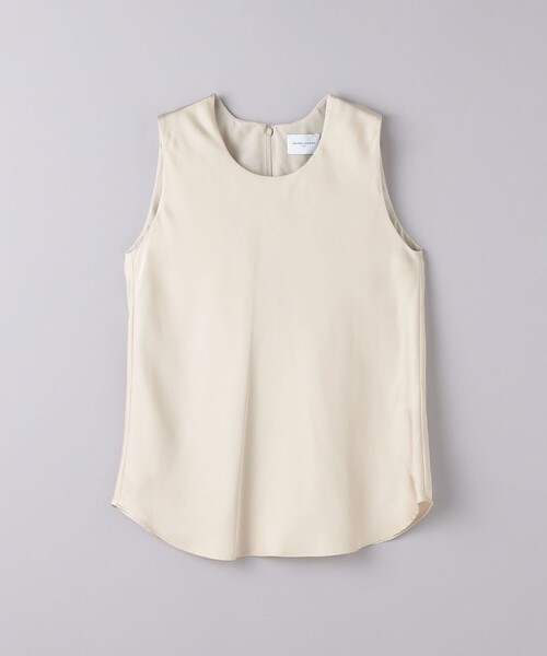 UNITED ARROWS(ユナイテッドアローズ)の「サテン ノースリーブ ブラウス(シャツ/ブラウス・レディース・ナチュラル/ネイビー・FREE)」の11枚目の写真