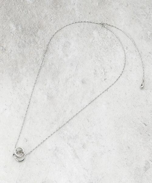 SHOO・LA・RUE（シューラルー）の「◆【2WAY】キラキラリングネックレス（ネックレス・レディース・シルバー系その他/ゴールド/シルバー/ピンクゴールド・00）」の11枚目の写真