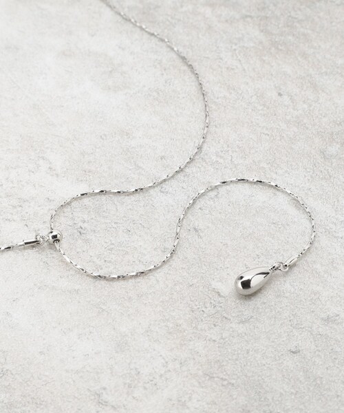 SHOO・LA・RUE（シューラルー）の「◆【2WAY】キラキラリングネックレス（ネックレス・レディース・シルバー系その他/ゴールド/シルバー/ピンクゴールド・00）」の9枚目の写真