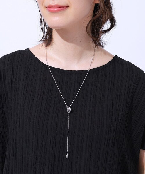 SHOO・LA・RUE（シューラルー）の「◆【2WAY】キラキラリングネックレス（ネックレス・レディース・シルバー系その他/ゴールド/シルバー/ピンクゴールド・00）」の7枚目の写真