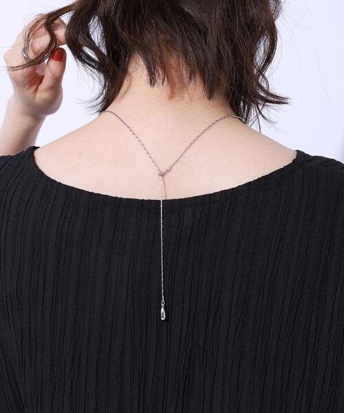 SHOO・LA・RUE（シューラルー）の「◆【2WAY】キラキラリングネックレス（ネックレス・レディース・シルバー系その他/ゴールド/シルバー/ピンクゴールド・00）」の6枚目の写真