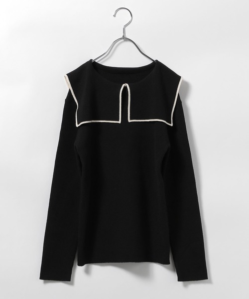 セール】メルティセーラーニットプルオーバー/115822（ニット