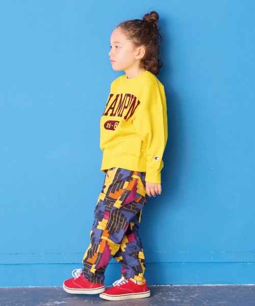 BIG FIELD(ビッグフィールド)の「ツイルハイウエストフリルパンツ(その他パンツ・キッズ・サンドベージュ/チャコール/グレー・100/120/110/95/90/80/150/140/130)」の10枚目の写真