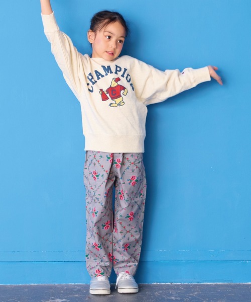 BIG FIELD(ビッグフィールド)の「ツイルハイウエストフリルパンツ(その他パンツ・キッズ・サンドベージュ/チャコール/グレー・100/120/110/95/90/80/150/140/130)」の16枚目の写真