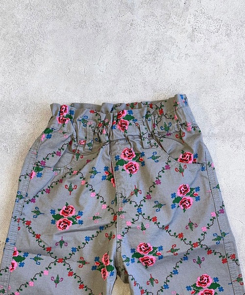 BIG FIELD(ビッグフィールド)の「ツイルハイウエストフリルパンツ(その他パンツ・キッズ・サンドベージュ/チャコール/グレー・100/120/110/95/90/80/150/140/130)」の14枚目の写真
