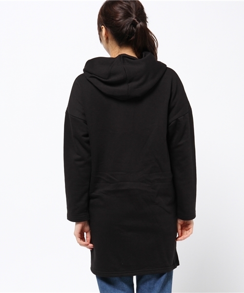 Discoat Parisien（ディスコートパリシアン）の「裏毛ビッグフードパーカー（パーカー・レディース・グレー/ネイビー/ブラック・MEDIUM/SMALL/LARGE）」の6枚目の写真