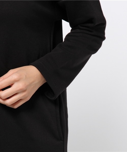 Discoat Parisien（ディスコートパリシアン）の「裏毛ビッグフードパーカー（パーカー・レディース・グレー/ネイビー/ブラック・MEDIUM/SMALL/LARGE）」の9枚目の写真