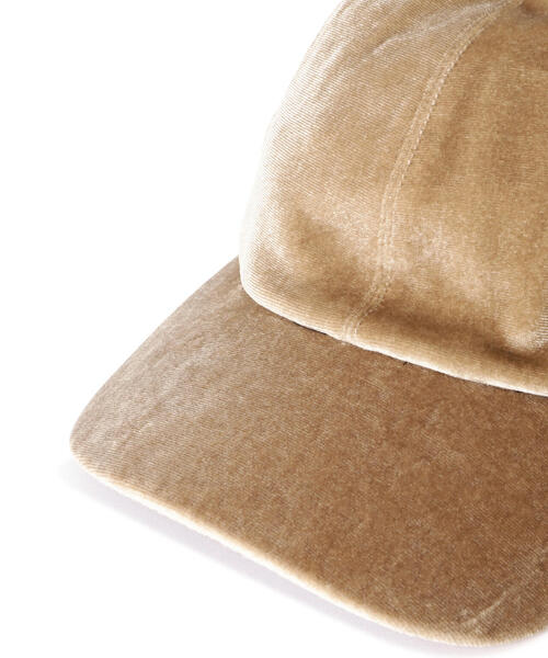 N.（N. Natural Beauty Basic）（エヌエヌナチュラルビューティーベーシック）の「◆ベロアリボンキャップ（キャップ・レディース・ベージュ/ブラック・FREE）」の18枚目の写真