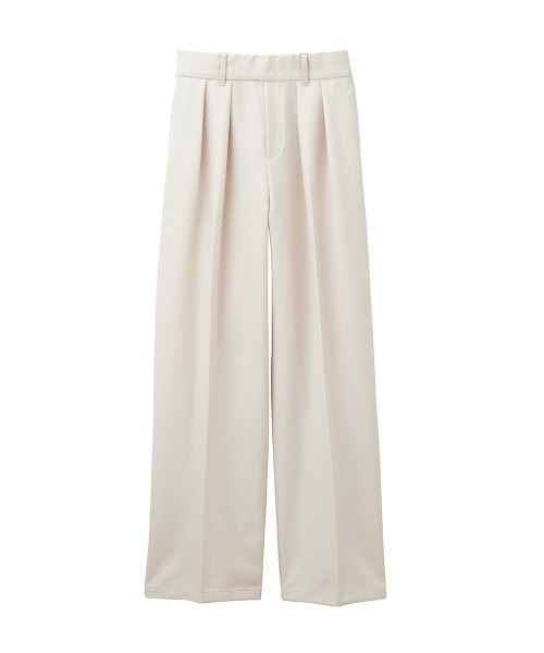 RANAN（ラナン）の「[低身長/高身長/大きいサイズ有]センタープレスタックワイドパンツ（その他パンツ・レディース・アイボリー/ベージュ/グレー/ブラック/パープル/グレー系・L/M/S/LL/LT/MT/ST/XLT）」の7枚目の写真