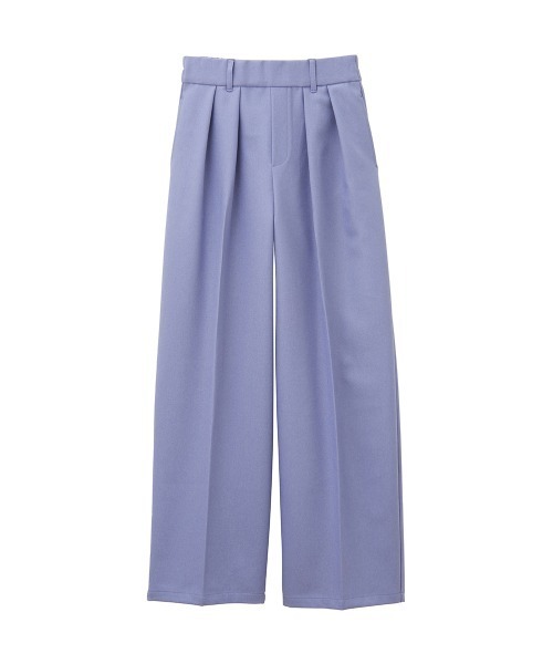 RANAN（ラナン）の「[低身長/高身長/大きいサイズ有]センタープレスタックワイドパンツ（その他パンツ・レディース・アイボリー/ベージュ/グレー/ブラック/パープル/グレー系・L/M/S/LL/LT/MT/ST/XLT）」の9枚目の写真