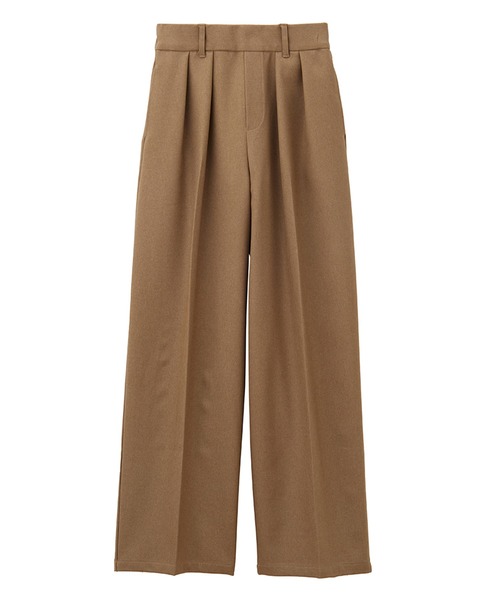 RANAN（ラナン）の「[低身長/高身長/大きいサイズ有]センタープレスタックワイドパンツ（その他パンツ・レディース・アイボリー/ベージュ/グレー/ブラック/パープル/グレー系・L/M/S/LL/LT/MT/ST/XLT）」の16枚目の写真