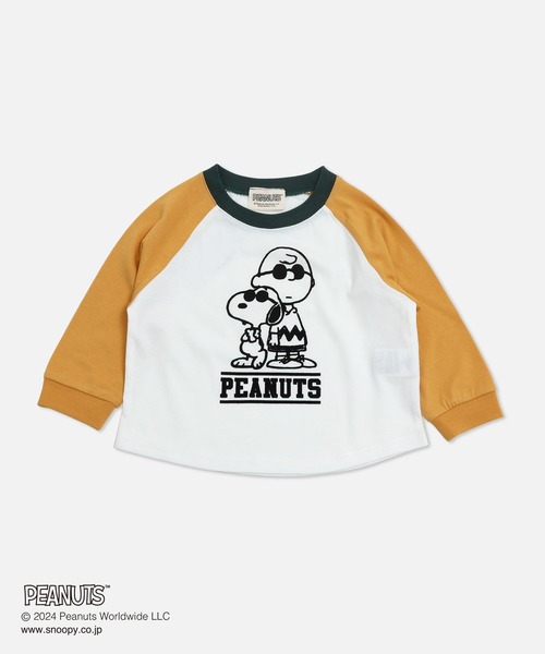 PEANUTS（ピーナッツ）の「PEANUTS / ピーナッツ スヌーピー 長袖Tシャツ（Tシャツ/カットソー・キッズ・A/B/C/D/E/F・80ｃｍ/90cm/110cm/100cm/120cm/130cm/140cm）」の4枚目の写真