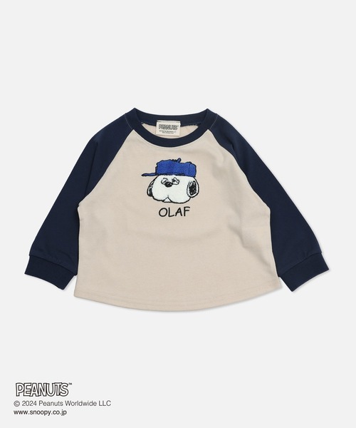 PEANUTS（ピーナッツ）の「PEANUTS / ピーナッツ スヌーピー 長袖Tシャツ（Tシャツ/カットソー・キッズ・A/B/C/D/E/F・80ｃｍ/90cm/110cm/100cm/120cm/130cm/140cm）」の5枚目の写真