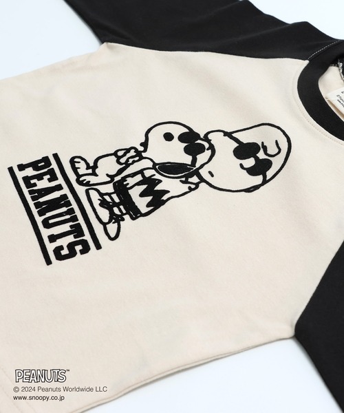 PEANUTS（ピーナッツ）の「PEANUTS / ピーナッツ スヌーピー 長袖Tシャツ（Tシャツ/カットソー・キッズ・A/B/C/D/E/F・80ｃｍ/90cm/110cm/100cm/120cm/130cm/140cm）」の21枚目の写真