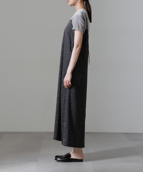 ナノユニバースLUSANA ゼブラカシュクールミモレ丈ティアードワンピース ナノユニバースLUSANA ゼブラカシュクールミモレ丈ティアード