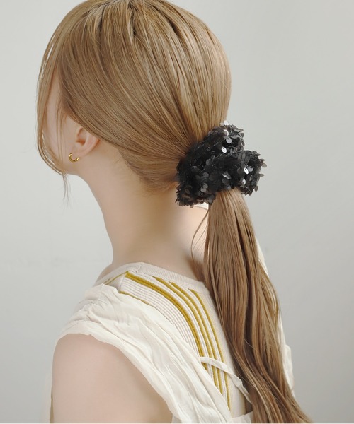 ANEMONE（アネモネ）の「スパンコールシュシュ（シュシュ）」 - WEAR