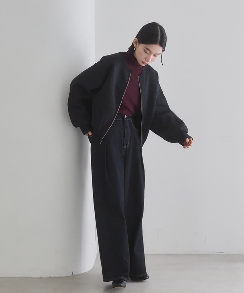 hunch(ハンチ)の「【WEB限定/別注】Wジップカーディガン(カーディガン/ボレロ・レディース・ピンク/アイボリー/ブラック/ブラック系その他/シルバー系その他/ゴールド系その他・FREE)」の17枚目の写真