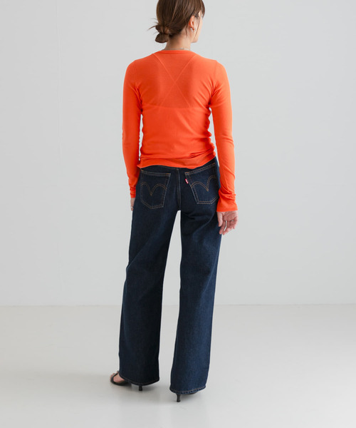 Levi's（リーバイス）の「Levi’s　RIBCAGE WIDE LEG（デニムパンツ・レディース・インディゴブルー・25/26）」の3枚目の写真