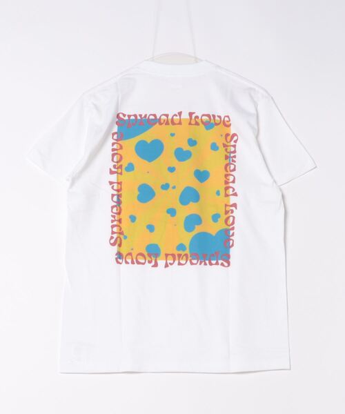NO WAY(ノーウェイ)の「/Spread Love/オリジナルプリント S/S T(Tシャツ/カットソー・レディース・ブラック/ホワイト・LARGE/MEDIUM/SMALL)」の3枚目の写真