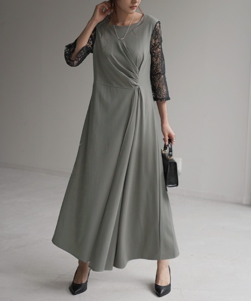 フレアレースワンピース（ワンピース）｜HUG.U（ハグユー）