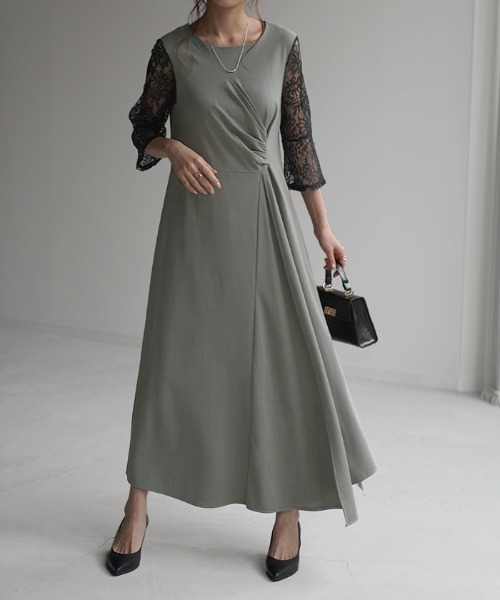 フレアレースワンピース（ワンピース）｜HUG.U（ハグユー）