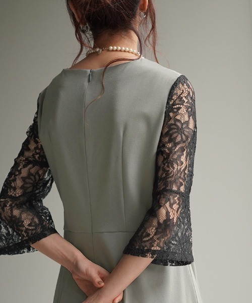 フレアレースワンピース（ワンピース）｜HUG.U（ハグユー）