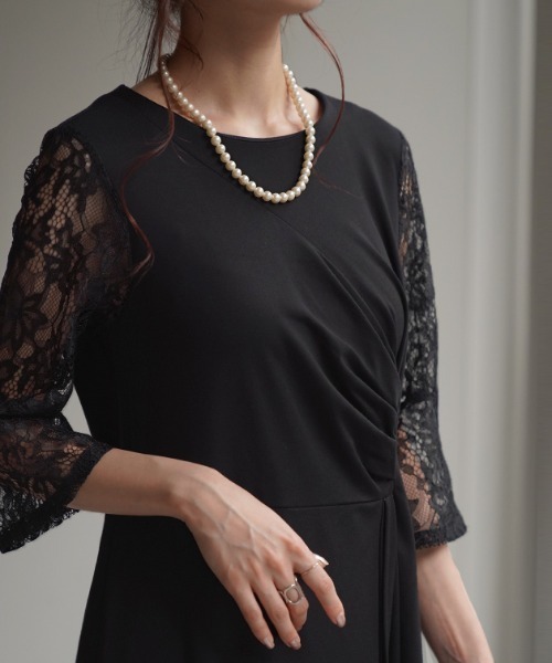 フレアレースワンピース（ワンピース）｜HUG.U（ハグユー）