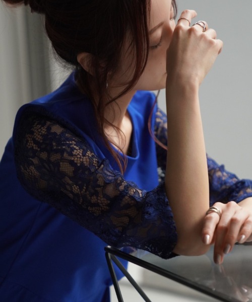 フレアレースワンピース（ワンピース）｜HUG.U（ハグユー）