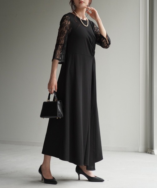 フレアレースワンピース（ワンピース）｜HUG.U（ハグユー）