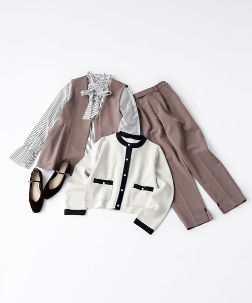 OPAQUE.CLIP（オペークドットクリップ）の「◆【抗菌防臭加工／長さ調整可能】ベロアメリージェーン（パンプス・レディース・ブラック/ブラウン系その他・01/02/03）」の11枚目の写真